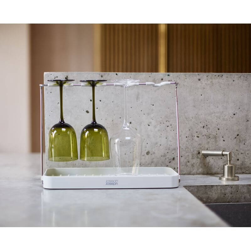Joseph Joseph Drysmart Wine Glass Drying Rack - KITCHEN - Dish Racks and Mats - Soko and Co