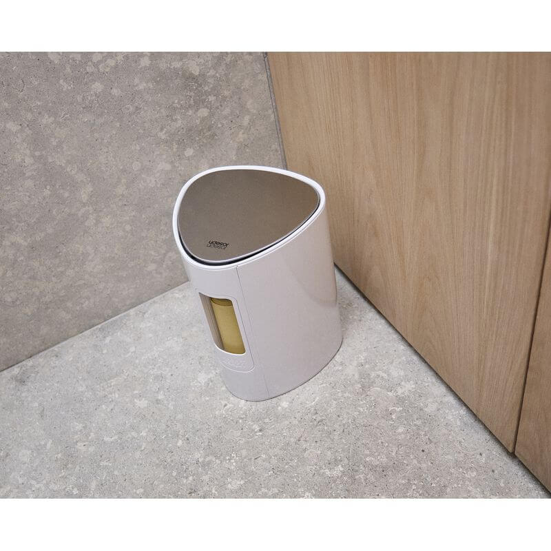 Joseph Joseph EasyStore 5L Bathroom Bin Gloss White