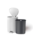 Joseph Joseph EasyStore 5L Bathroom Bin Gloss White