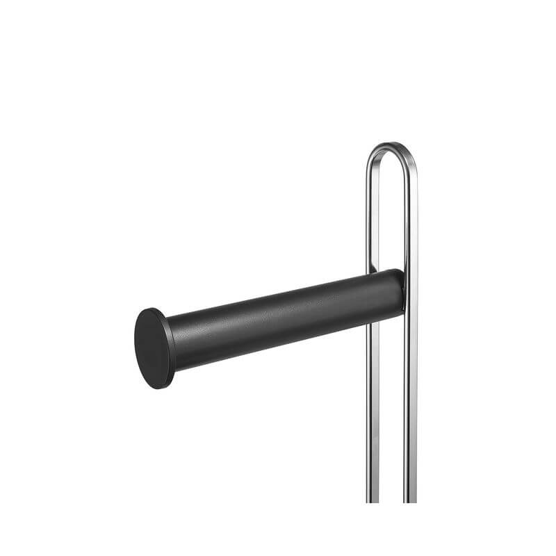 Joseph Joseph EasyStore Toilet Roll Holder Matt Black - BATHROOM - Toilet Roll Holders - Soko and Co