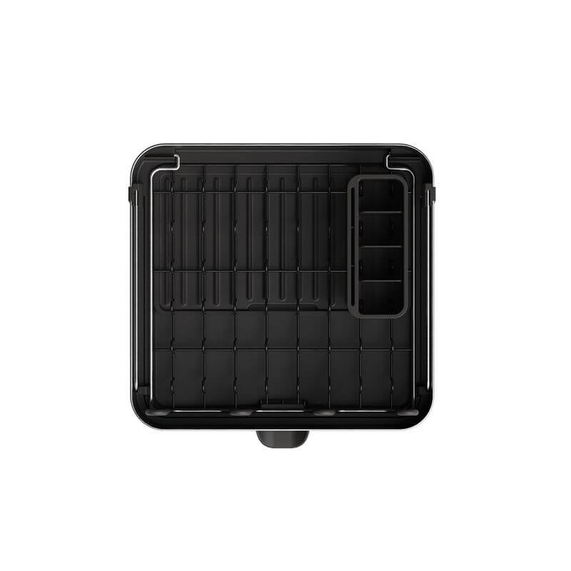 Joseph Joseph Extend Plus Expandable Black Dish Drainer with Wine Glass Rack - KITCHEN - Dish Racks and Mats - Soko and Co