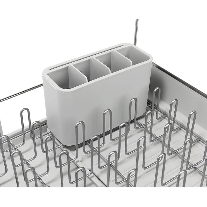 Joseph Joseph Extend Plus Expandable Stone Dish Drainer with Wine Glass Rack - KITCHEN - Dish Racks and Mats - Soko and Co