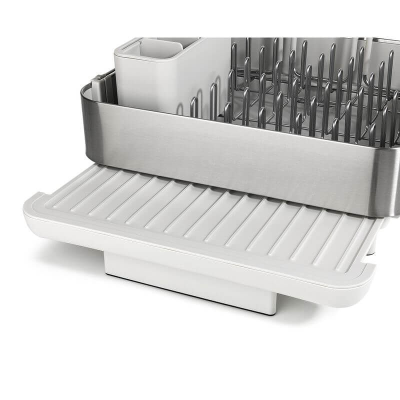 Joseph Joseph Extend Plus Expandable Stone Dish Drainer with Wine Glass Rack - KITCHEN - Dish Racks and Mats - Soko and Co