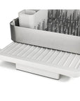 Joseph Joseph Extend Plus Expandable Stone Dish Drainer with Wine Glass Rack - KITCHEN - Dish Racks and Mats - Soko and Co