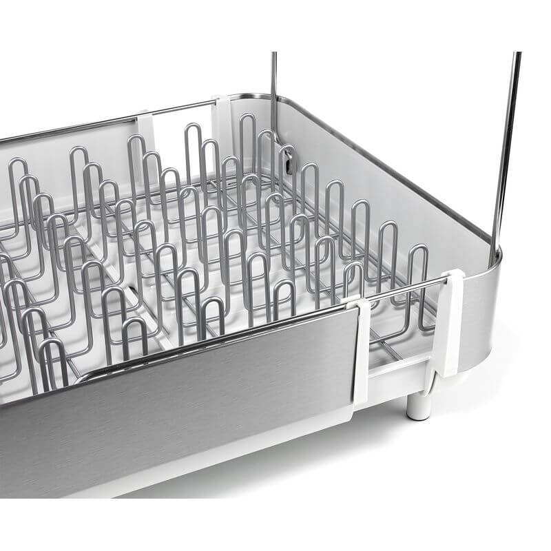 Joseph Joseph Extend Plus Expandable Stone Dish Drainer with Wine Glass Rack - KITCHEN - Dish Racks and Mats - Soko and Co