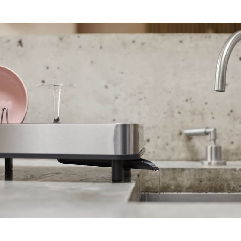 Joseph Joseph Extend Slim Steel Dish Rack - KITCHEN - Dish Racks and Mats - Soko and Co