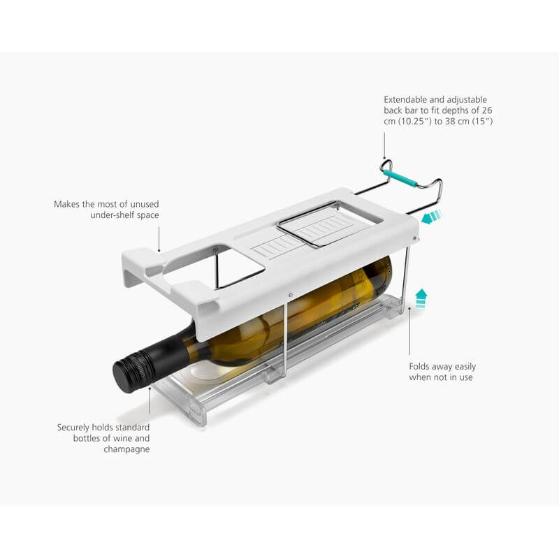 Joseph Joseph Fridgestore Undershelf Bottle Holder - KITCHEN - Organising Containers - Soko and Co