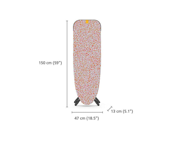 Joseph Joseph Glide Max Ironing Board Peach Blossom