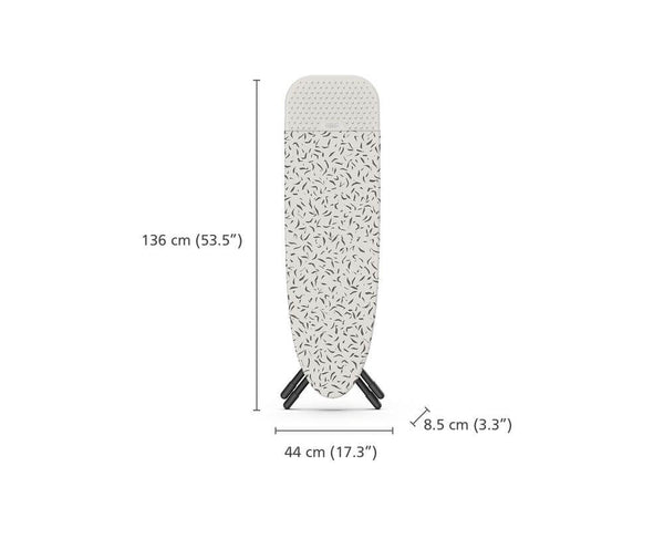 Joseph Joseph Glide Plus Ironing Board Ecru Scatter