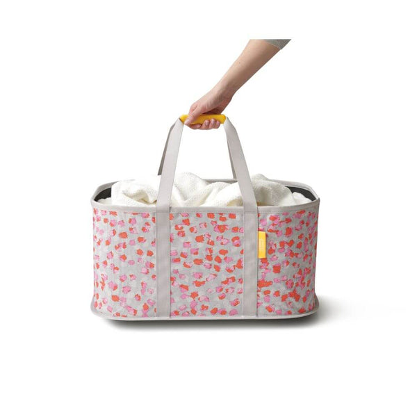 Joseph Joseph Hold-All 35L Collapsible Laundry Basket Peach Blossom
