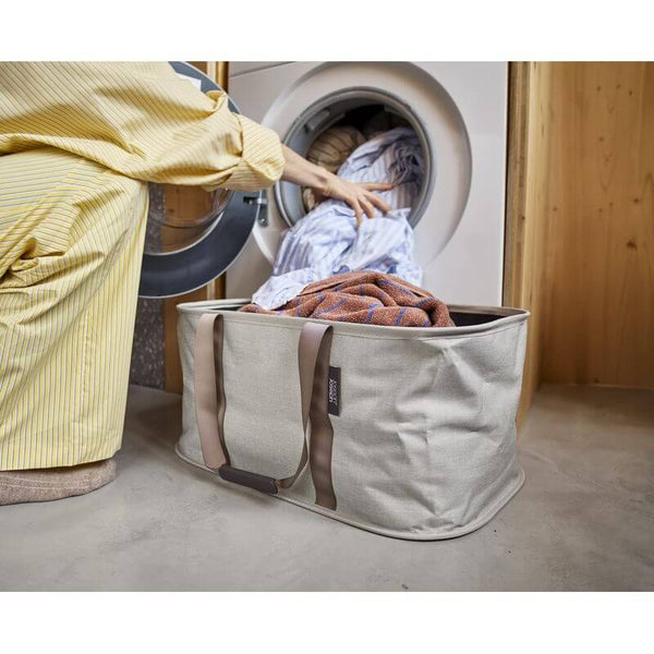Joseph Joseph Hold-All Collapsible Laundry Basket Ecru