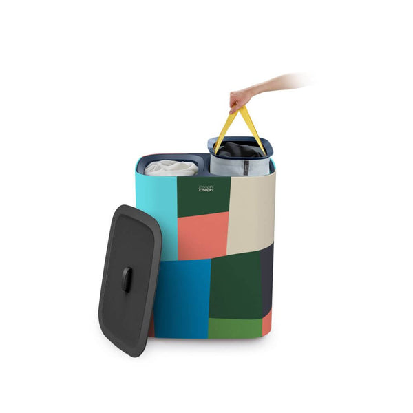 Joseph Joseph Tota 90L Twin Laundry Hamper Designer Collection