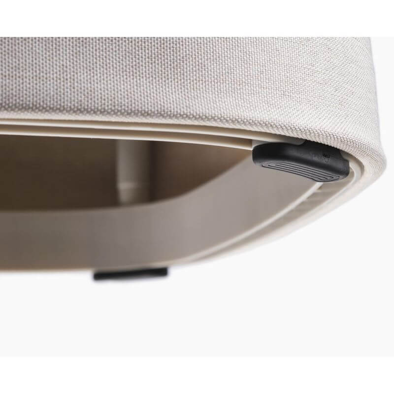 Joseph Joseph Tota Trio Luxe 90L Divided Laundry Basket Ecru - LAUNDRY - Hampers - Soko and Co