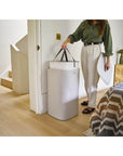 Joseph Joseph Tota Uno 60L Laundry Basket Ecru - LAUNDRY - Hampers - Soko and Co