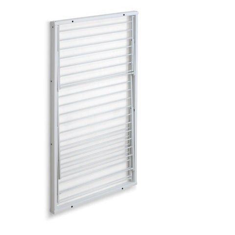 Karim 3 Tier Wall Mounted Clothes Airer White