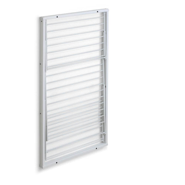 Karim 3 Tier Wall Mounted Clothes Airer White