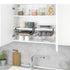 Klea Undershelf Wire Basket Black - KITCHEN - Shelves and Racks - Soko and Co