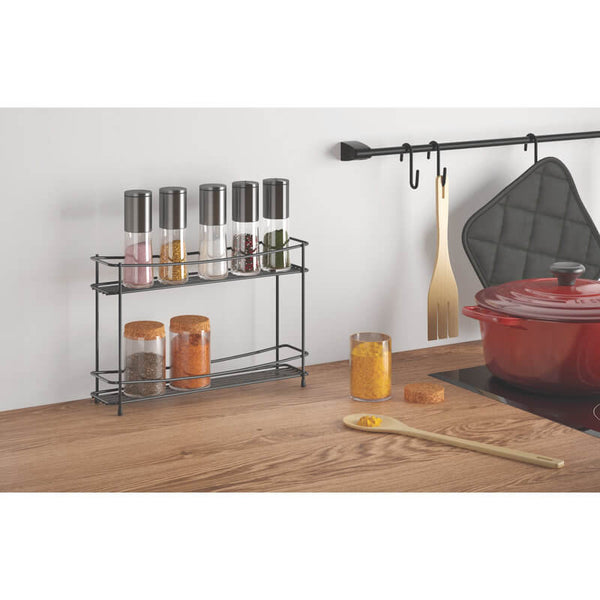 Kumino 2 Tier Spice Rack Slim
