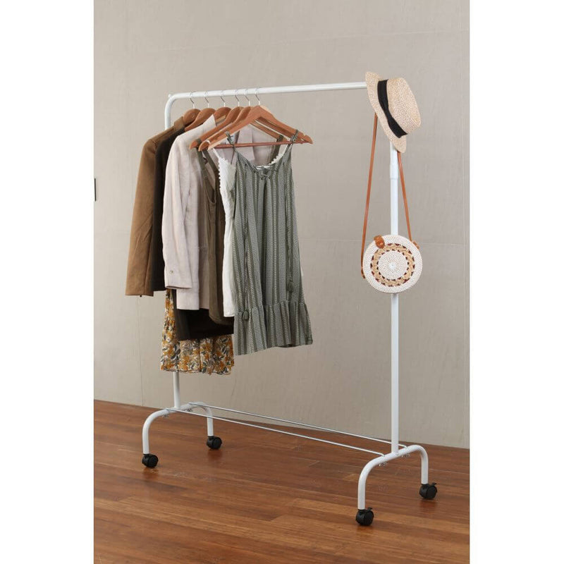 Large Heavy Duty Clothes Rack White