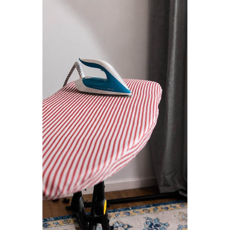 Large Ironing Board Cover Provincial Stripes Red - LAUNDRY - Ironing Board Covers - Soko and Co