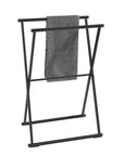 Lava 2 Rail Folding Towel Rack Matte Black - BATHROOM - Towel Racks - Soko and Co
