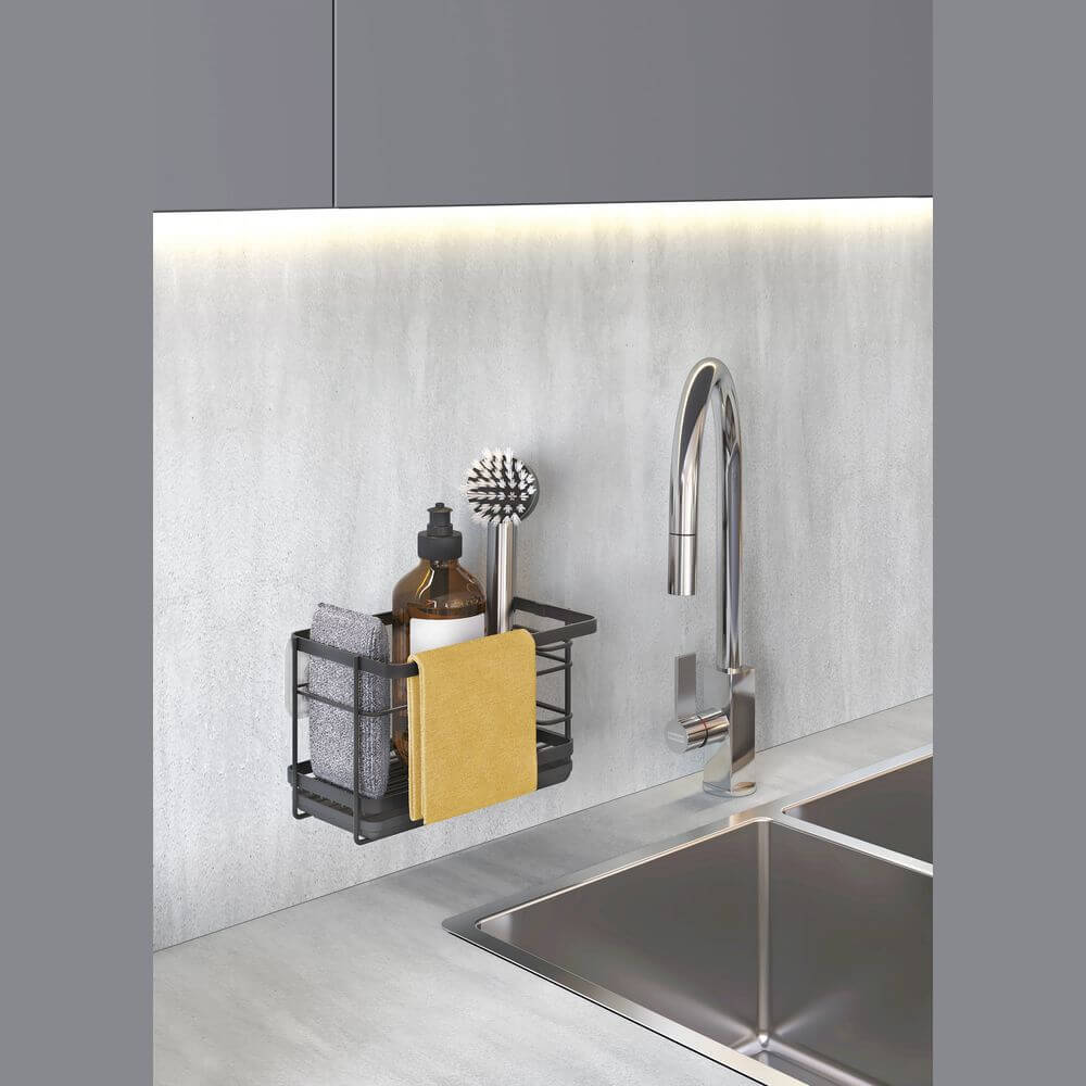 Lava Sink Organiser with Hooks - KITCHEN - Sink - Soko and Co
