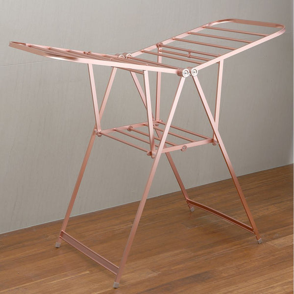 Limited Edition Aluminium A-Frame Clothes Airer Rose Gold