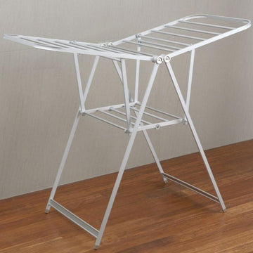Limited Edition Aluminium A-Frame Clothes Airer Silver