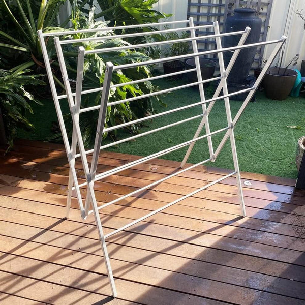 Limited Edition Heavy Duty Clothes Airer White