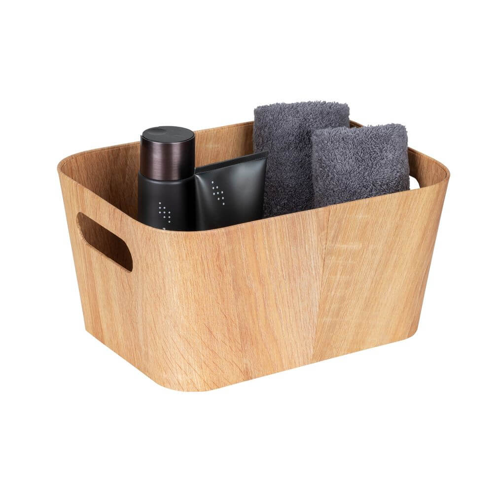 Longiano Recycled Basket Medium - HOME STORAGE - Baskets and Totes - Soko and Co