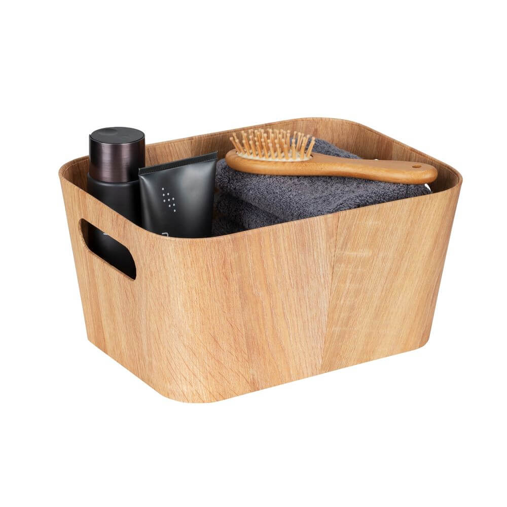 Longiano Recycled Basket Medium - HOME STORAGE - Baskets and Totes - Soko and Co