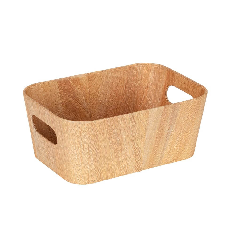 Longiano Recycled Basket Small - HOME STORAGE - Baskets and Totes - Soko and Co