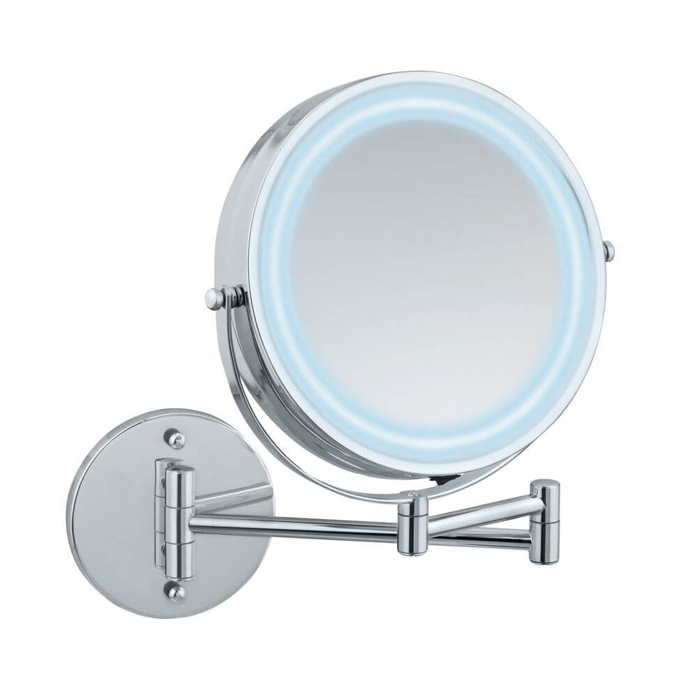 Lumi 5x LED Power Lock Wall Mounted Makeup Mirror - BATHROOM - Mirrors - Soko and Co