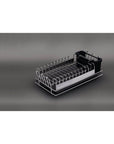 Masters Compact Stainless Steel Dish Drying Rack - KITCHEN - Dish Racks and Mats - Soko and Co