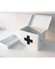Medicine Box With Dividers White - LAUNDRY - Accessories - Soko and Co