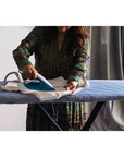 Medium Provincial Stripe Ironing Board Cover Blue - LAUNDRY - Ironing Board Covers - Soko and Co