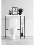 Molveno Over The Toilet Shelving Unit with Brush - BATHROOM - Toilet Brushes - Soko and Co