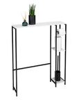 Molveno Over The Toilet Shelving Unit with Brush - BATHROOM - Toilet Brushes - Soko and Co