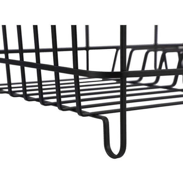 Nava Dish Rack Black - KITCHEN - Dish Racks and Mats - Soko and Co