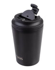 Oasis Double Wall Insulated Coffee Cup 360ml Black - LIFESTYLE - Coffee Mugs - Soko and Co
