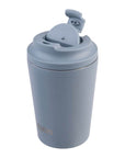 Oasis Double Wall Insulated Coffee Cup 360ml Hazy Blue - LIFESTYLE - Coffee Mugs - Soko and Co