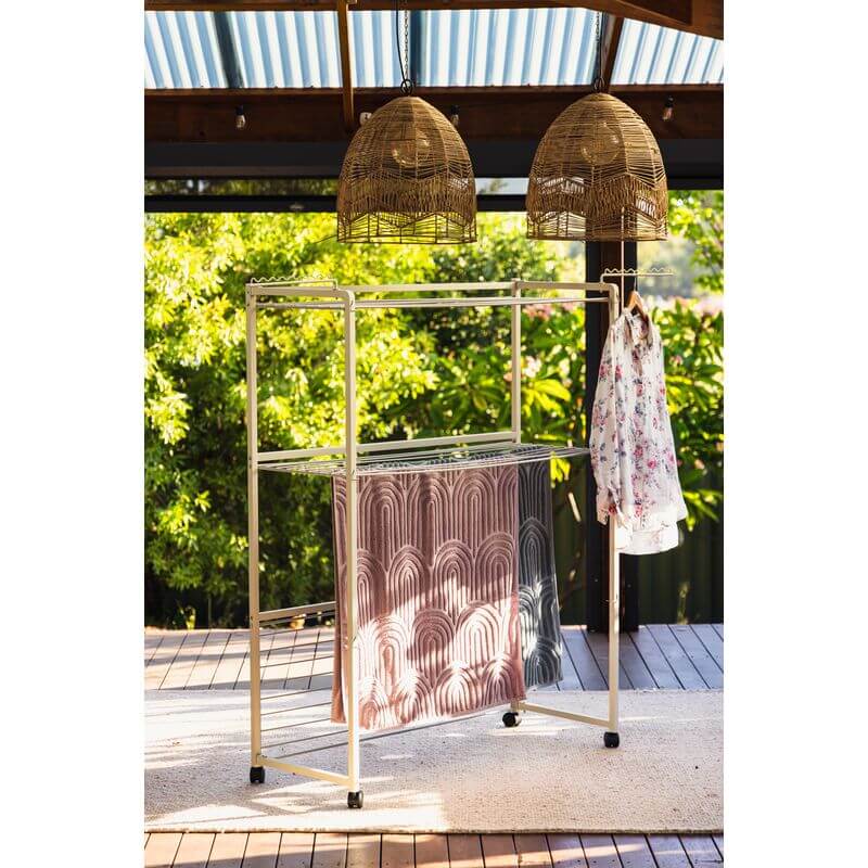 Off the Wall Foldaway 3 Tier Airer - LAUNDRY - Airers - Soko and Co