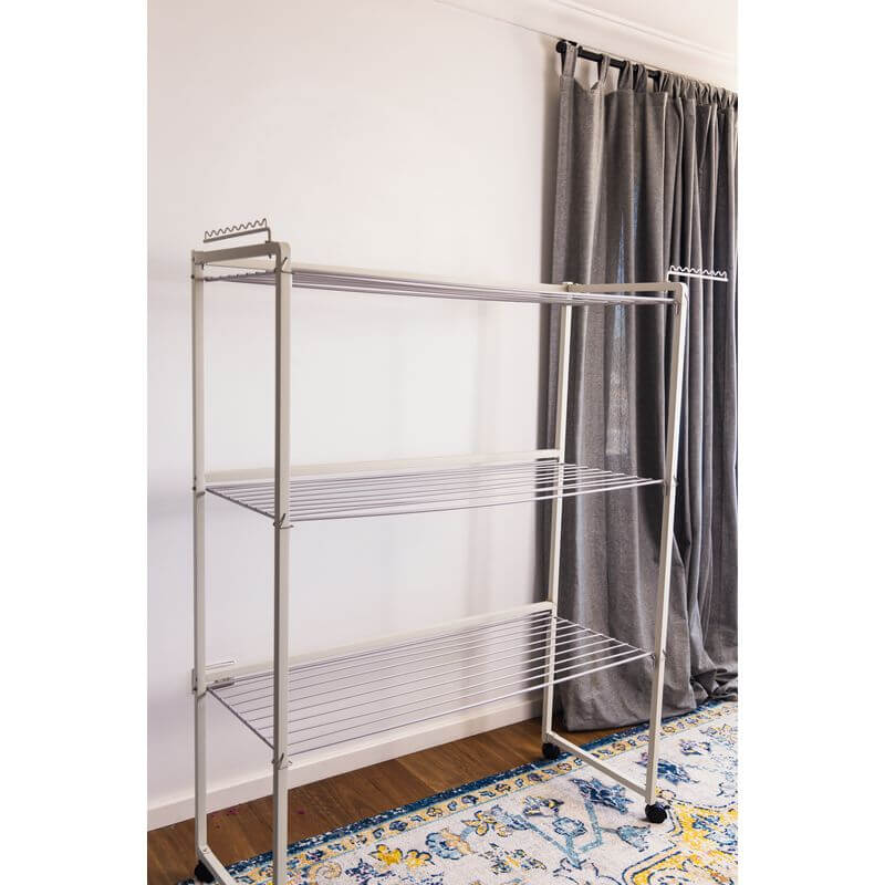 Off the Wall Foldaway 3 Tier Airer - LAUNDRY - Airers - Soko and Co