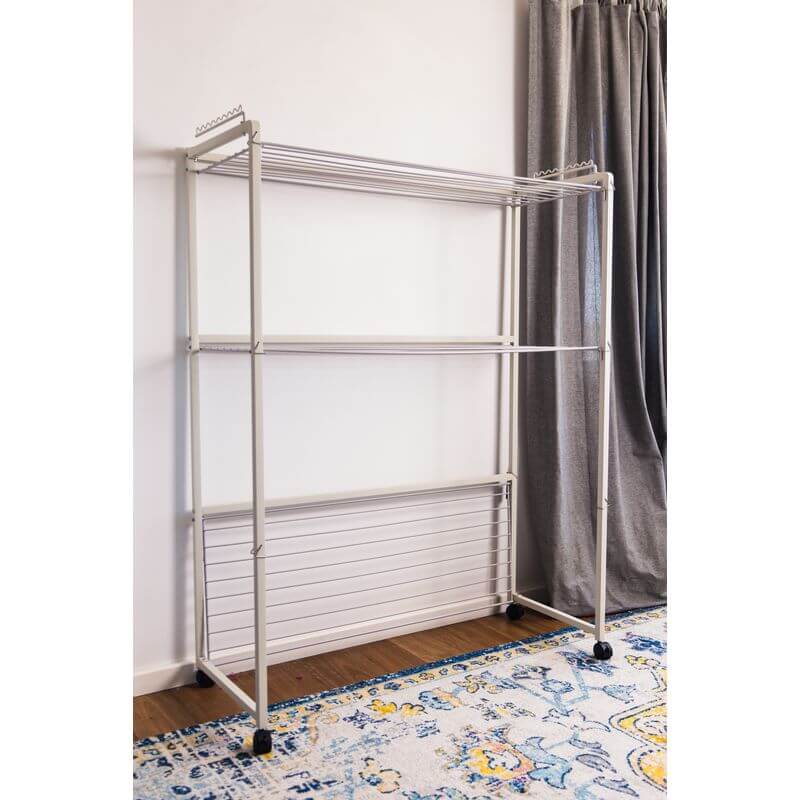 Off the Wall Foldaway 3 Tier Airer - LAUNDRY - Airers - Soko and Co