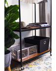 Onyx 3 Tier Garment Rack Black - WARDROBE - Garment Racks - Soko and Co