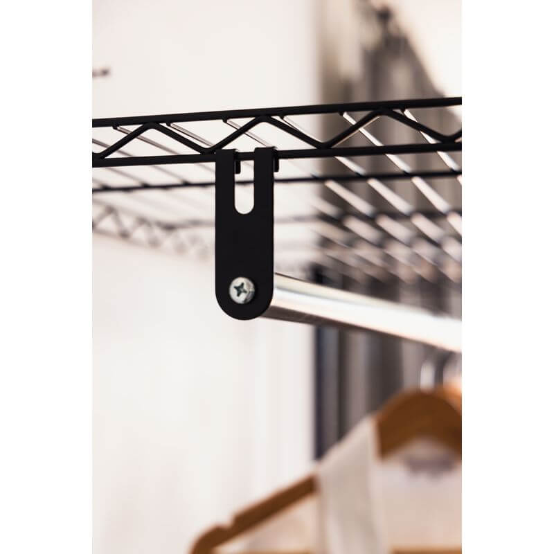 Onyx 3 Tier Garment Rack Black - WARDROBE - Garment Racks - Soko and Co
