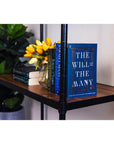 Onyx 4 Tier 90cm Wide Freestanding Shelving Unit Tall Black - HOME STORAGE - Shelves and Cabinets - Soko and Co
