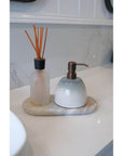 Osteto 3 Piece Ceramic Bathroom Accessories Set Coastal - BATHROOM - Bathroom Accessory Sets - Soko and Co