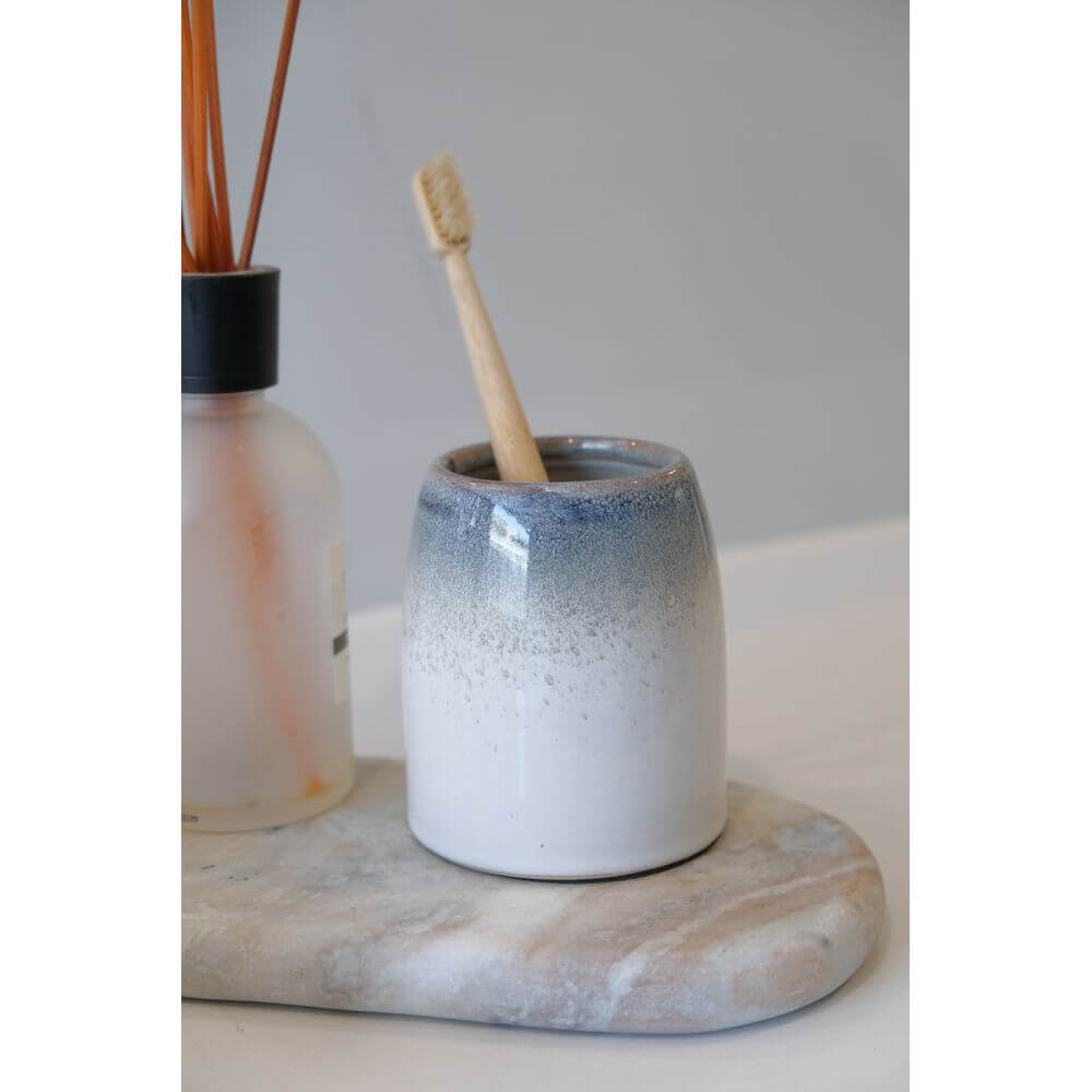 Osteto 3 Piece Ceramic Bathroom Accessories Set Coastal - BATHROOM - Bathroom Accessory Sets - Soko and Co