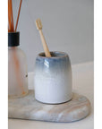 Osteto 3 Piece Ceramic Bathroom Accessories Set Coastal - BATHROOM - Bathroom Accessory Sets - Soko and Co